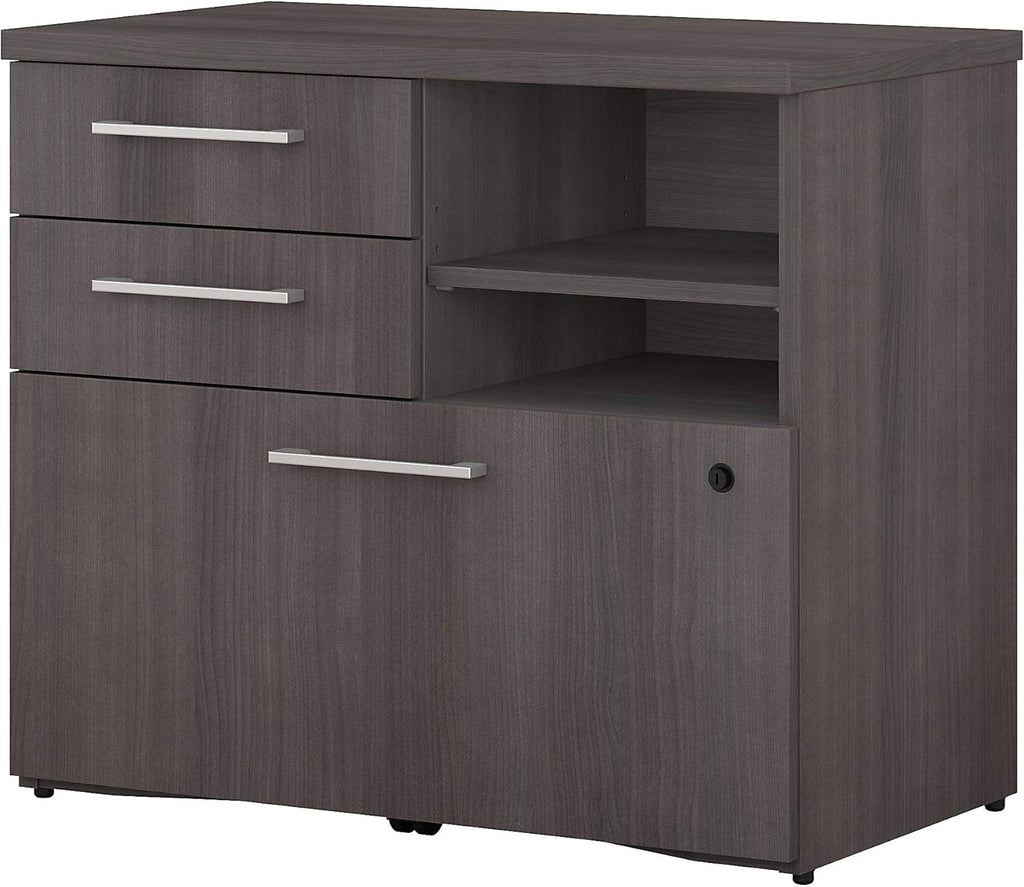30W Piler Filer Cabinet in Storm Gray W10058