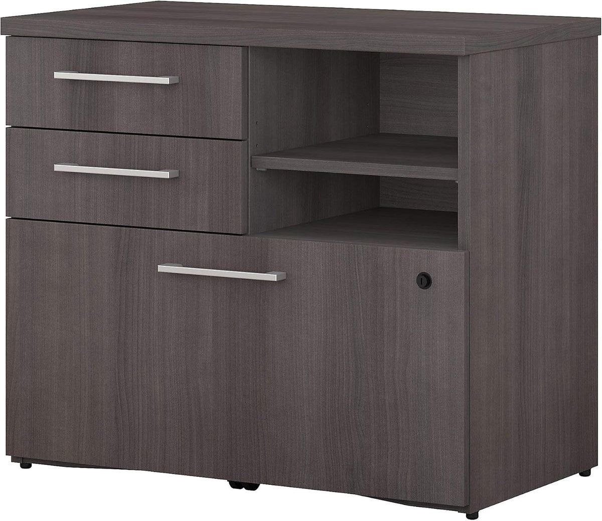 30W Piler Filer Cabinet in Storm Gray W10058