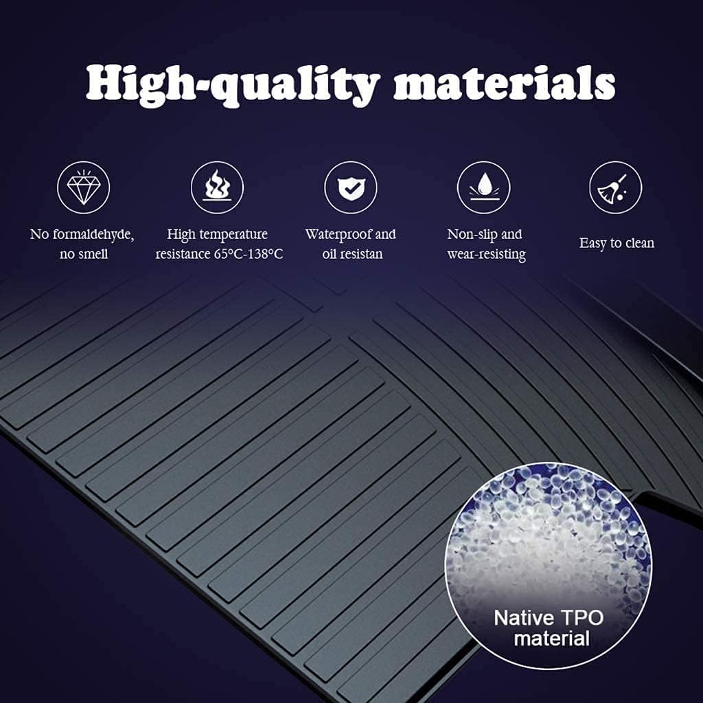 All Weather 3D TPO Waterproof Cargo Trunk Tray Floor Mat Protector W153488