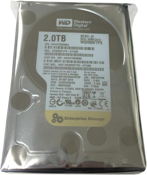 2TB SATA 3.5 Enterprise Hard Drive T535096