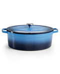 Enameled Cast Iron Oval 8-qt. Dutch Oven L517