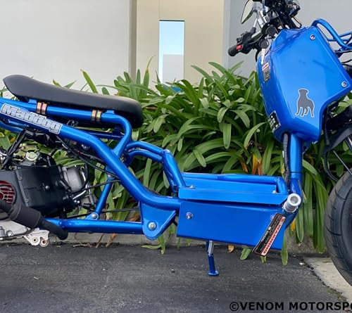 50cc Stretched Scooter Automatic Transmission Wide 205/30-12 Rear Tire Street Legal Moped V574457