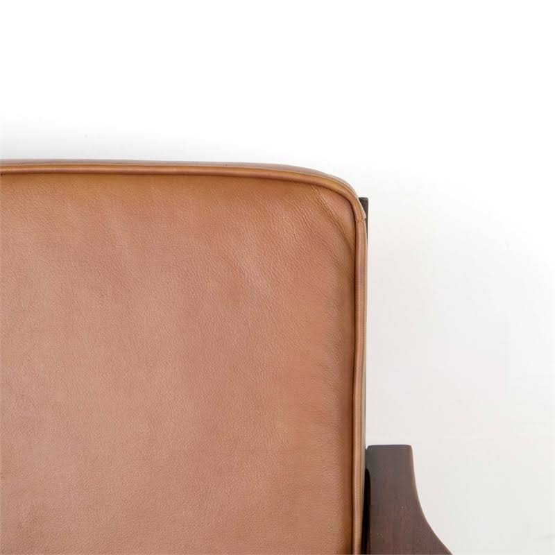 Leon Cognac Tan Leather Accent Chair H265492
