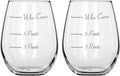 Stemless Wine Glass Set Of 2 J383