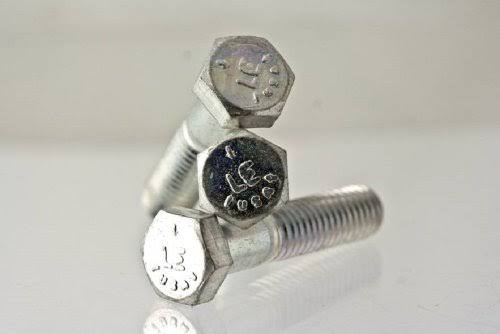 3/4-16 x 2 1/2 Grade 5 Hex Cap Screw Zinc Plated (90) F419
