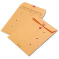 Brown Kraft String & Button Interoffice Envelope, 9 x 12, 100/Carton U1883