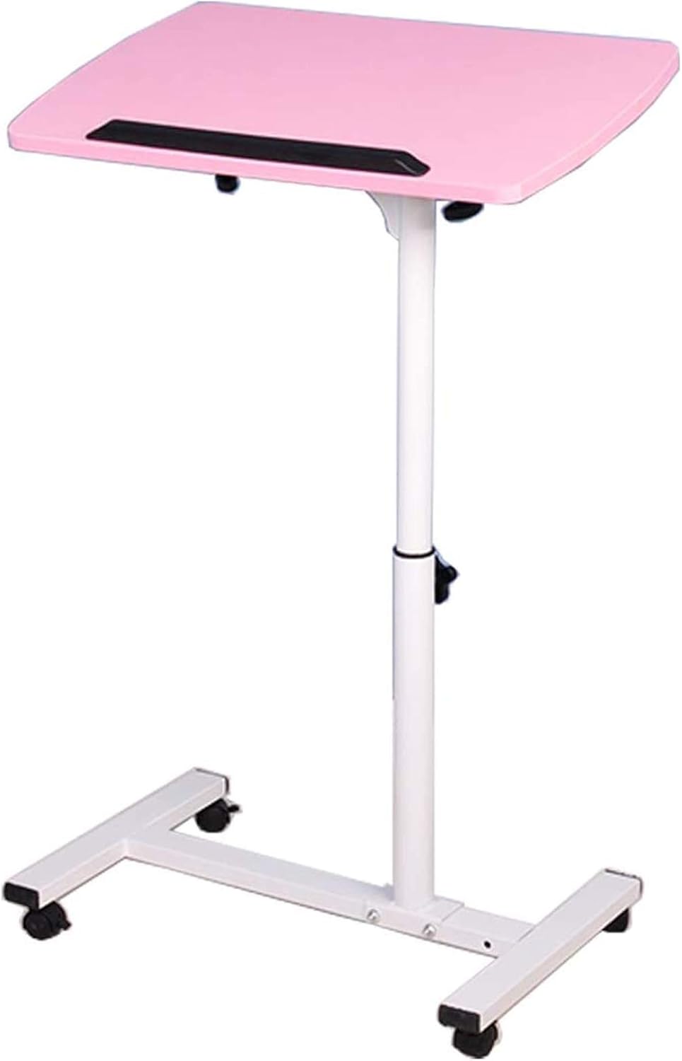 Black Rolling Laptop Desk Cart, Pack of 2 E98726