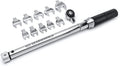 12 Pc. 3/8" Drive SAE Open End Interchangeable Torque Wrench Set Y289