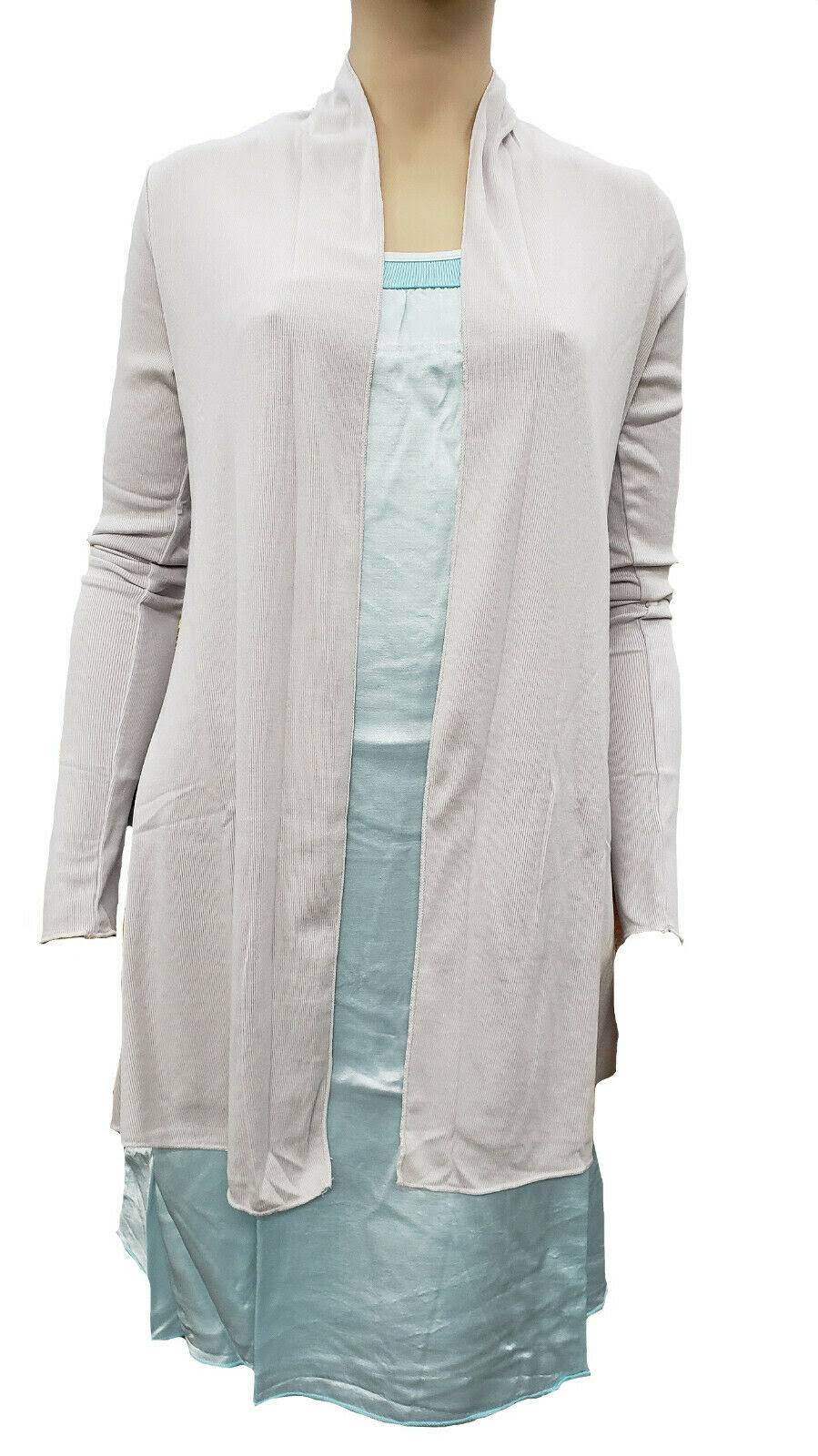 Beige Knit Cardigan W96316