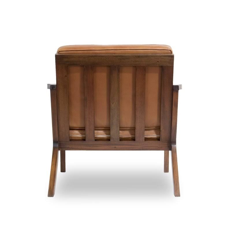 Leon Cognac Tan Leather Accent Chair H265492