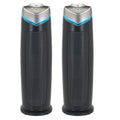 Tower Air Purifier with True HEPA Filter and UV-C Sanitizer, 2-Pack V195261