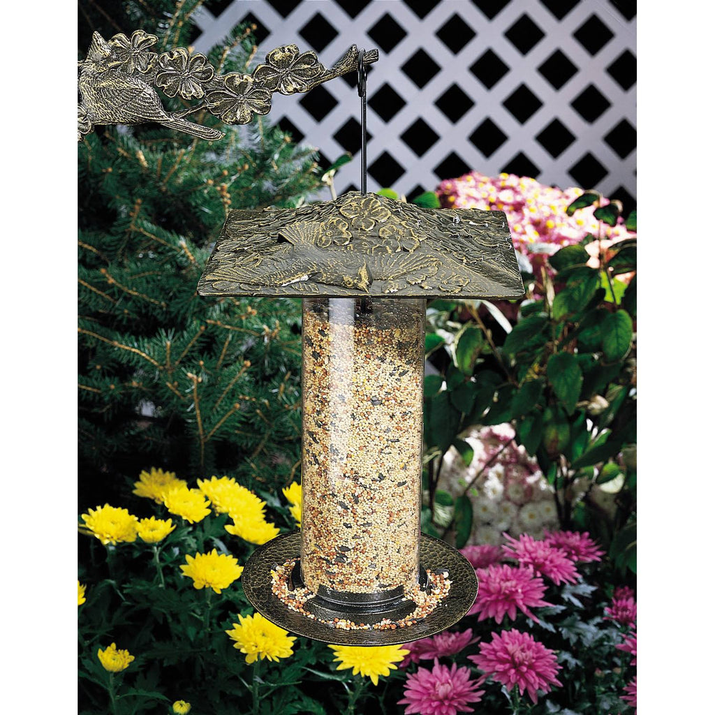 French Bronze Tube Feeder V8201