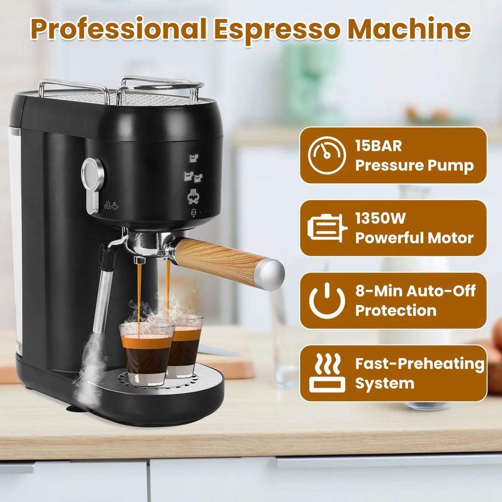 Espresso Machine with Milk Frother System H713409