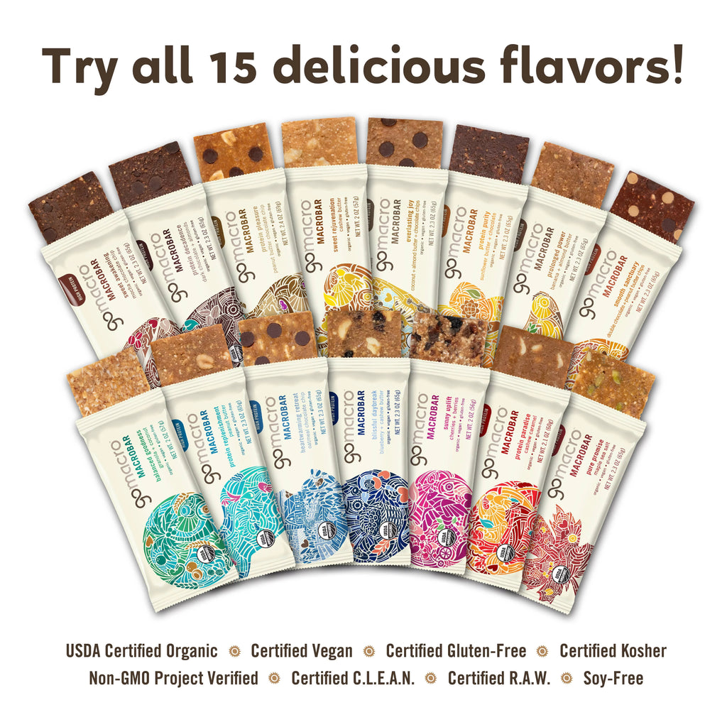 Organic Vegan Protein Bars, 4 ct S699