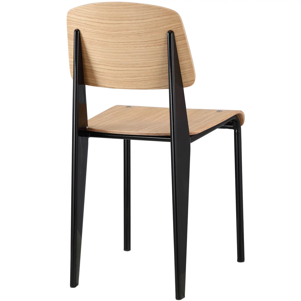 Black Wood Dining Side Chair E33462