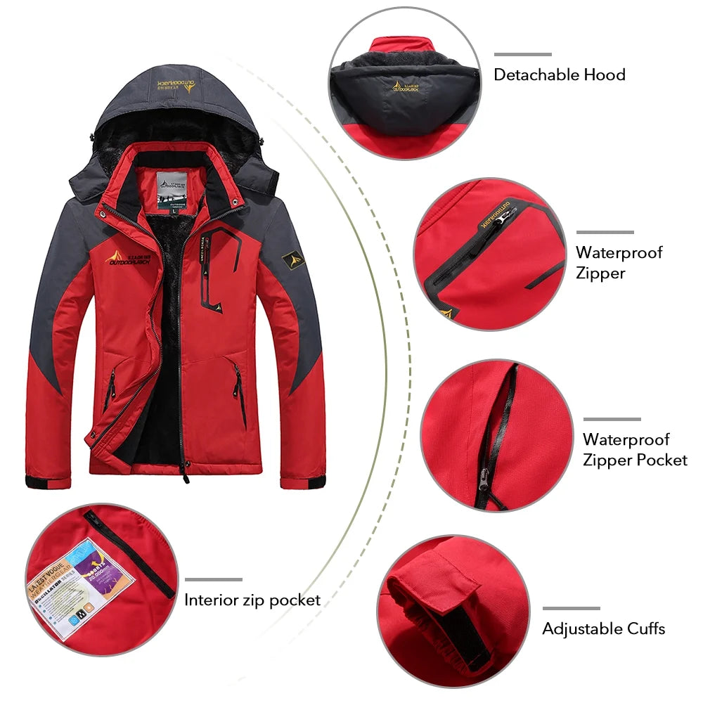 Waterproof Shell Ski Jacket I93790