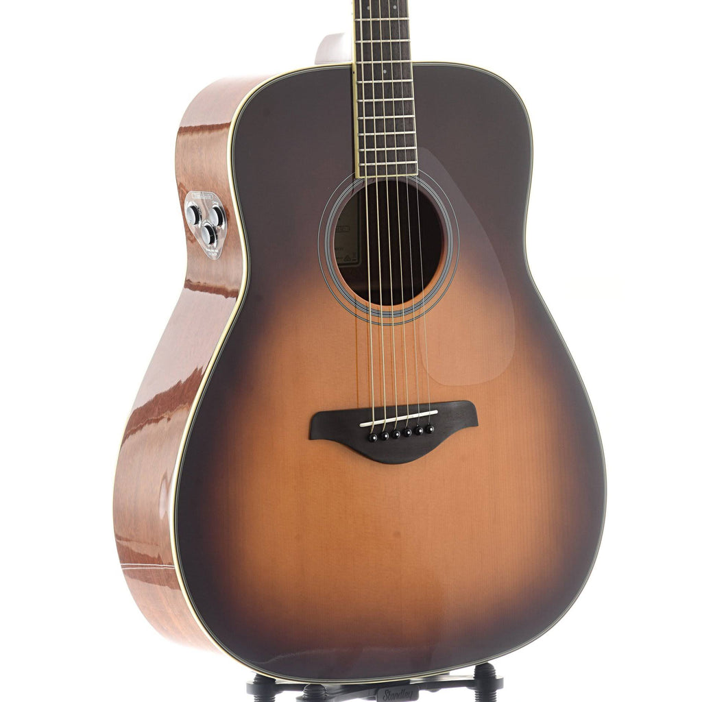 Brown Sunburst Acoustic Guitar J792