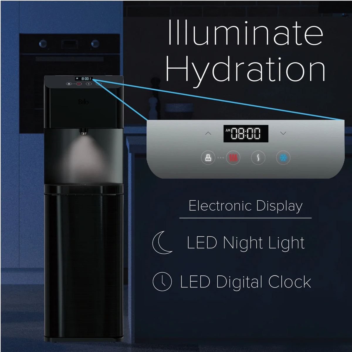 Water Cooler Dispenser, Height 41.05" I3632