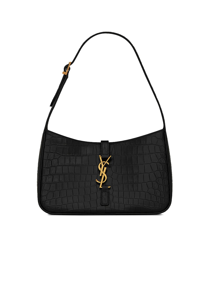 Crocodile Embossed Shiny Leather N95248