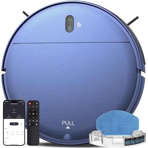 Robot Vacuum and Mop Combo, 2 in 1 Self-Charging Robotic Vacuum A228