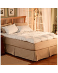 California King Featherbed Protector in White I50352