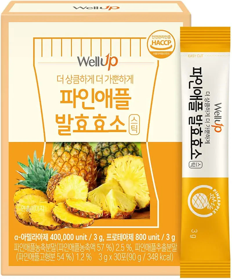 Fermentation Digestive Enzymes 3g 30 Sticks Pineapple C794838