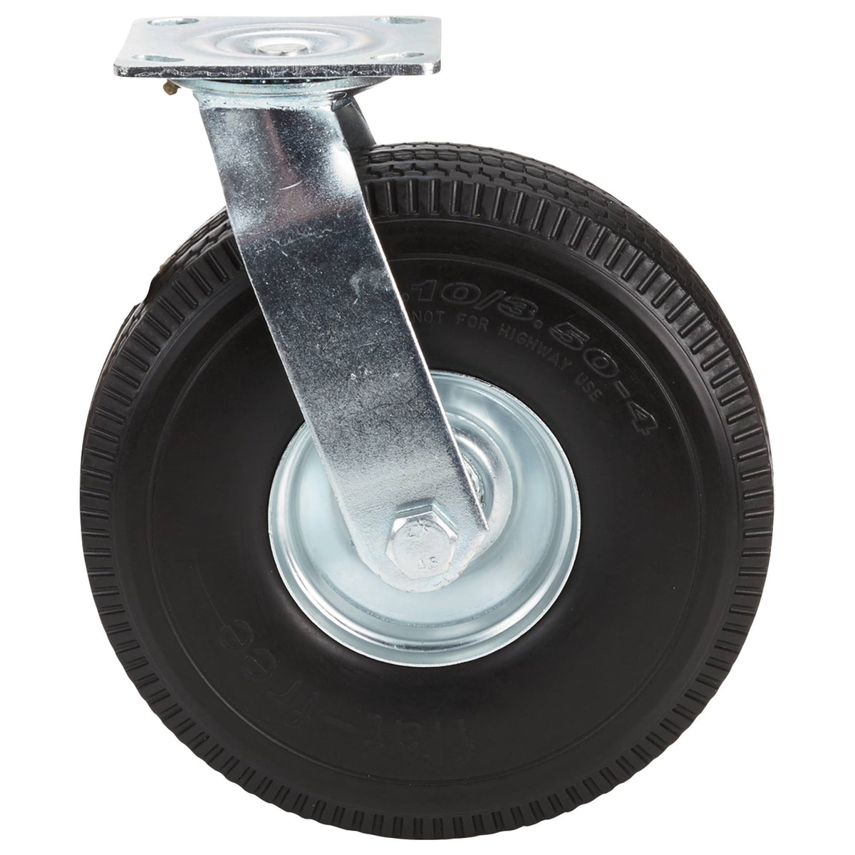 10in. Swivel Flat-Free Solid Polyurethane Caster Q211709