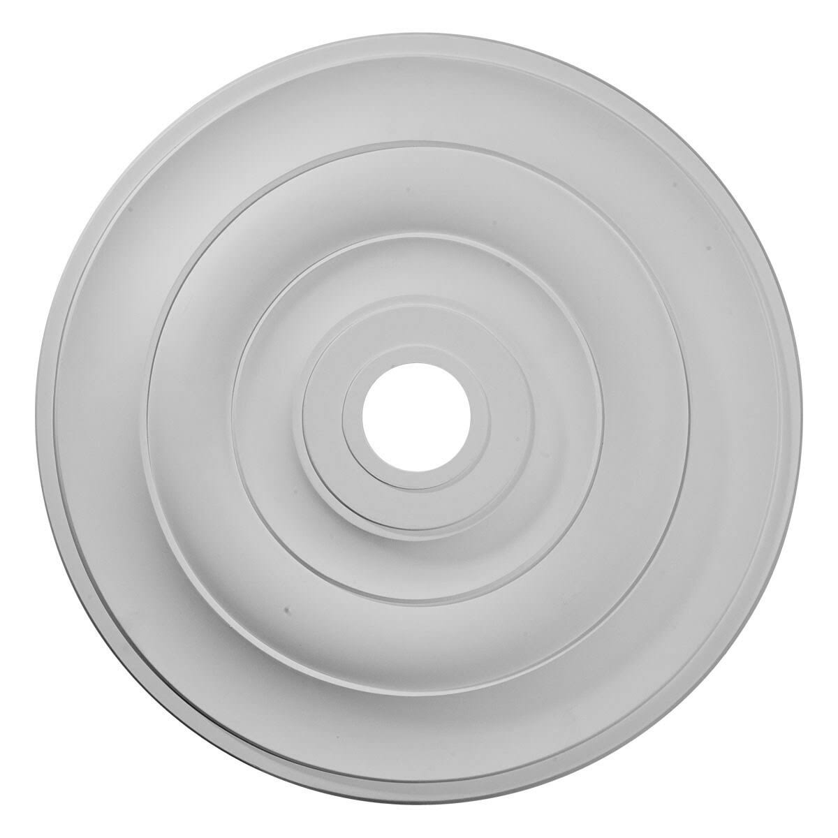 26 1/2x22OD x 3 5/8x22ID x 1 1/2x22P Ceiling Medallion Hand-Painted Firebrick K935
