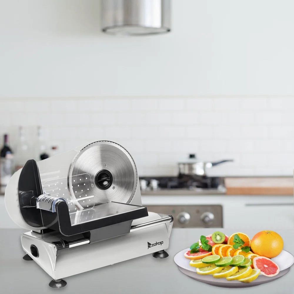 Semi-automatic Gear Cutter Vegetable Slicer, Electric Meat Slicer M64006