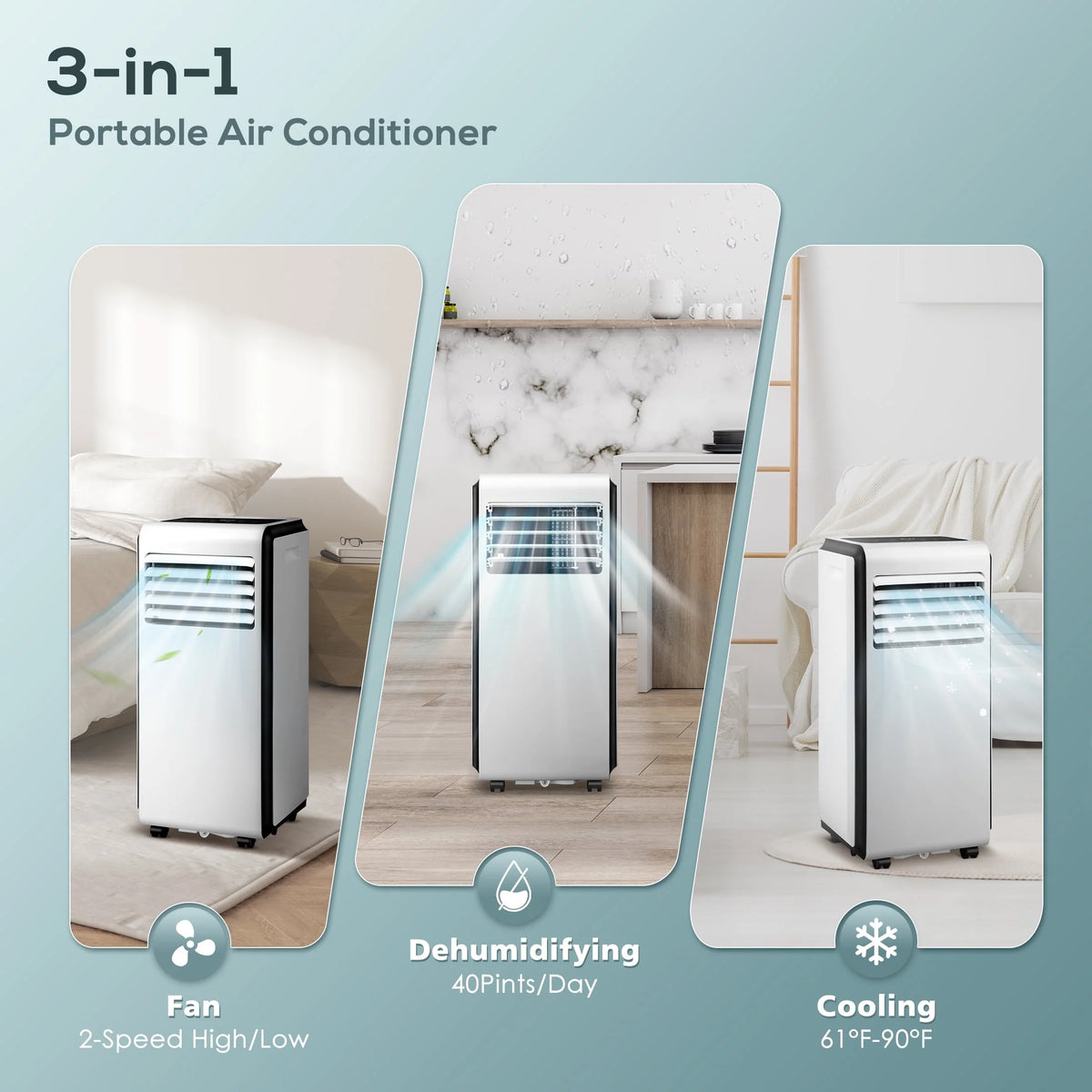 5000 BTU Portable Air Conditioner Q6535