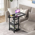 Black Movable Tray Table S7067