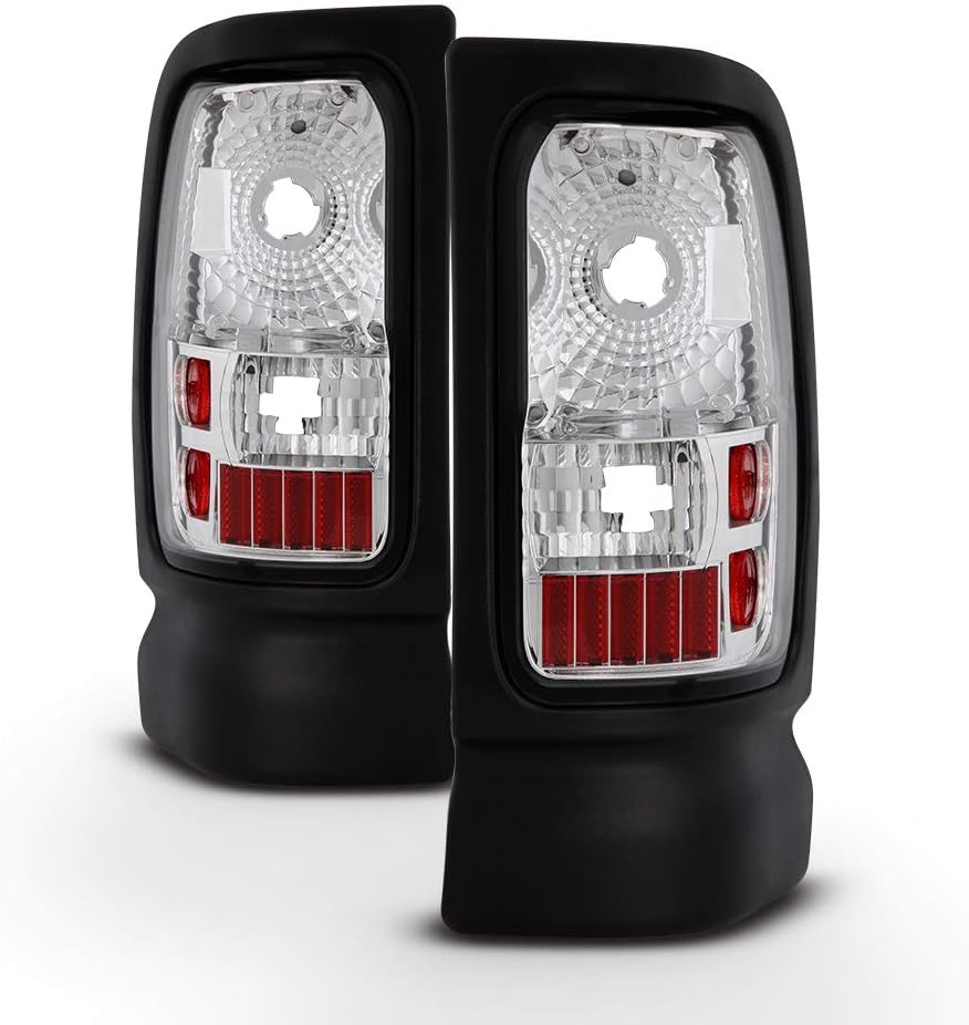 Tail Lights Lamps Set Left+Right for 1994-2001 Dodge Ram 1500 2500 3500 Pickup Truck R599197