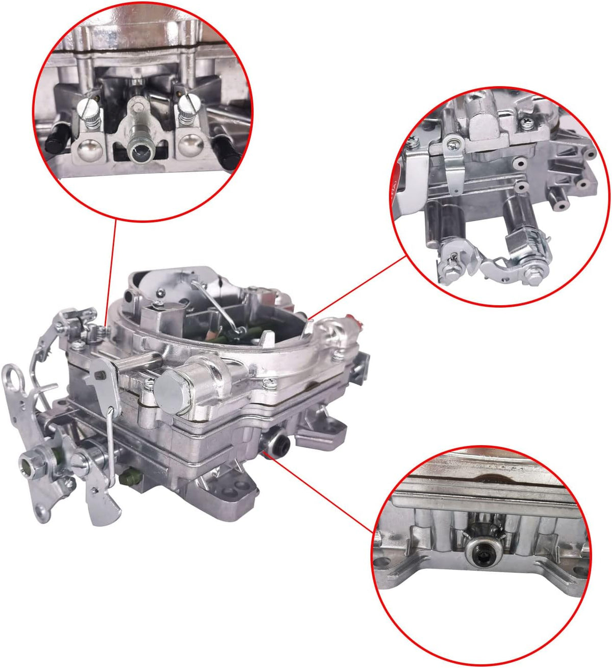 1405 Carburetor 600 CFM 4 Barrel Square Bore Performance Carburetor F43408