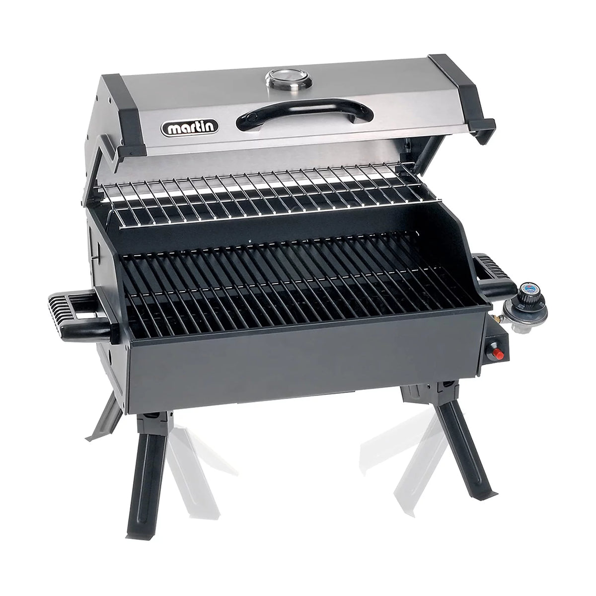 14,000 BTU Portable Propane Gas Grill with Grease Pan H984324