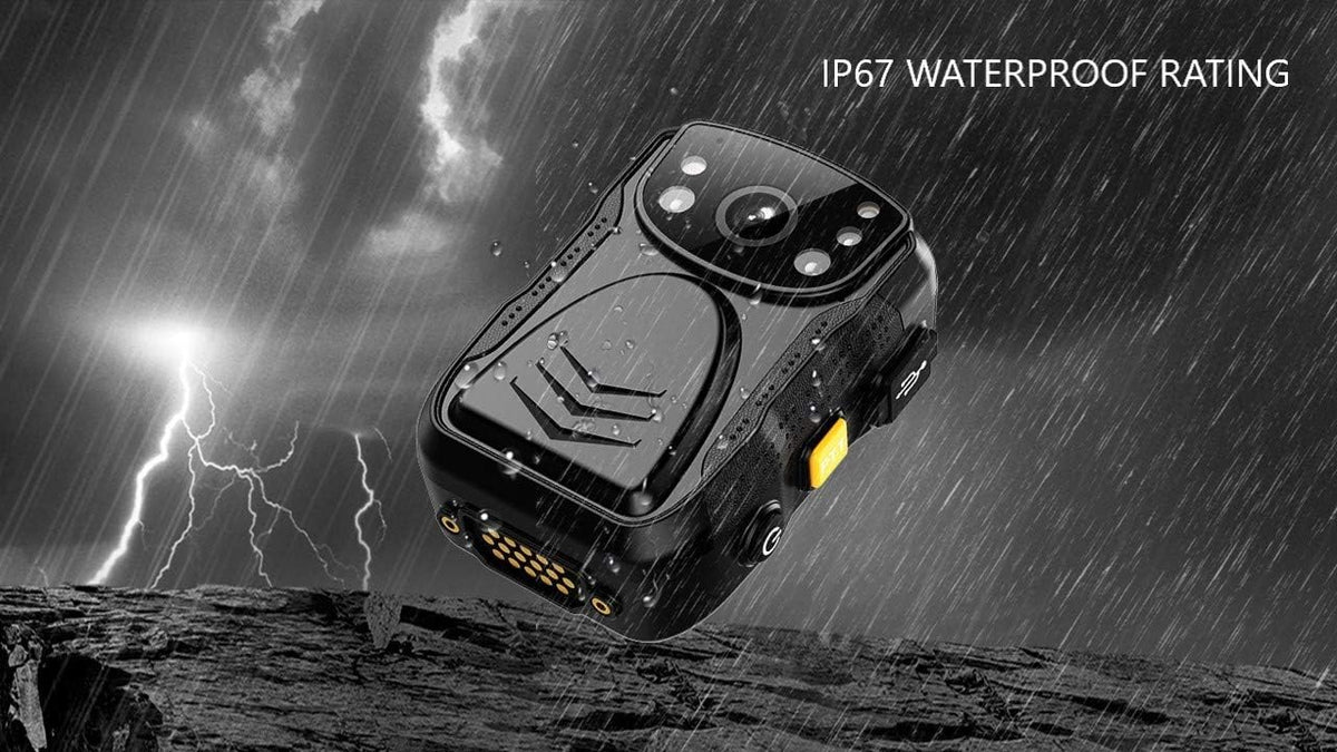 Body Camera with Audio, 2 Inch Display, Night Vision, Waterproof, Shockproof S44719