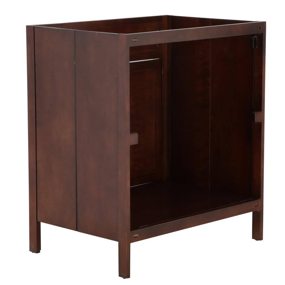 Vanity Cabinet Only in Dark Cherry S626