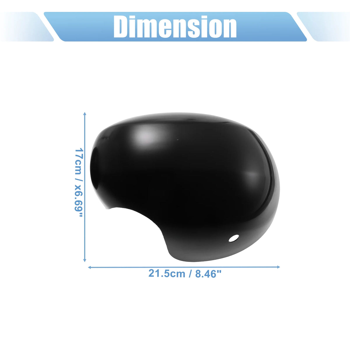 Black Exterior Rear View Mirror Cover for Mini Cooper F54 Clubman J23230