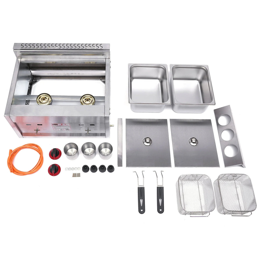 Propane Gas Countertop Infrared Fryer L510028