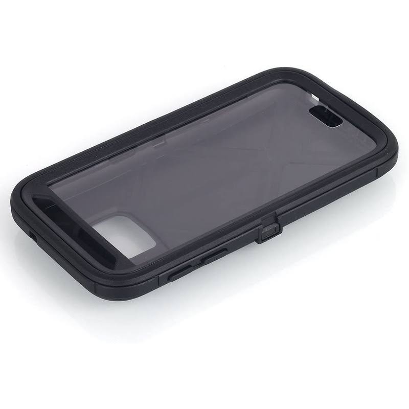Funda para Galaxy S7, Heavy Duty Full Body resistente 4 en 1 con clip de cinturón cubierta W201097