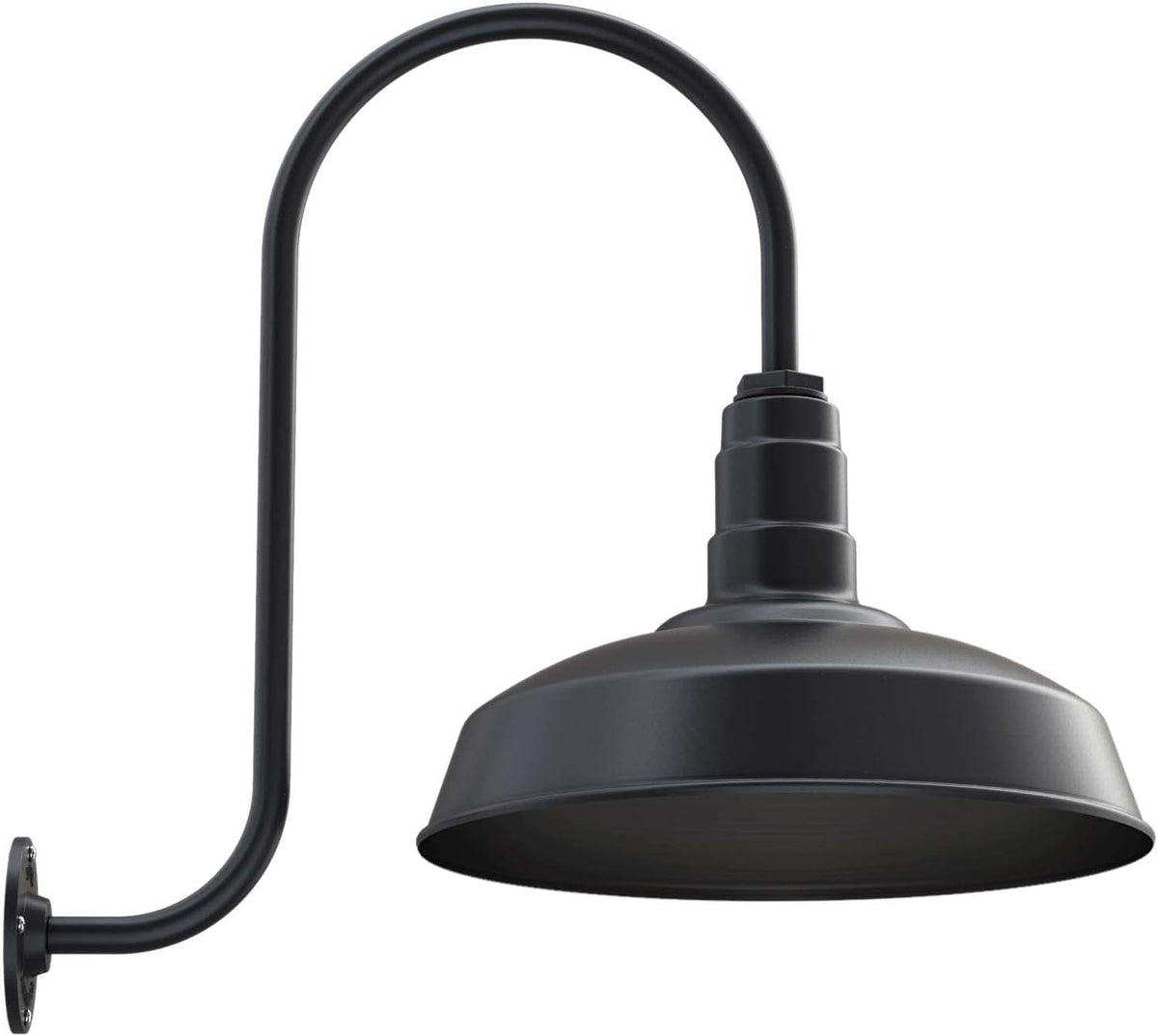 Matte Black Outdoor Barn Light Y904171