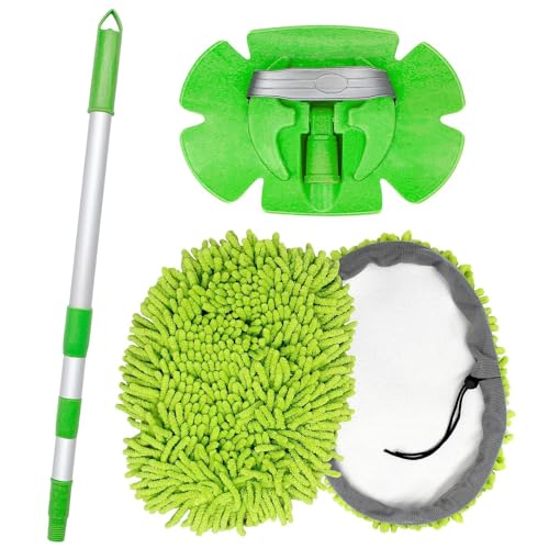 47" Car Wash Brush Mop Cleaning Tool with Long Handle H83082