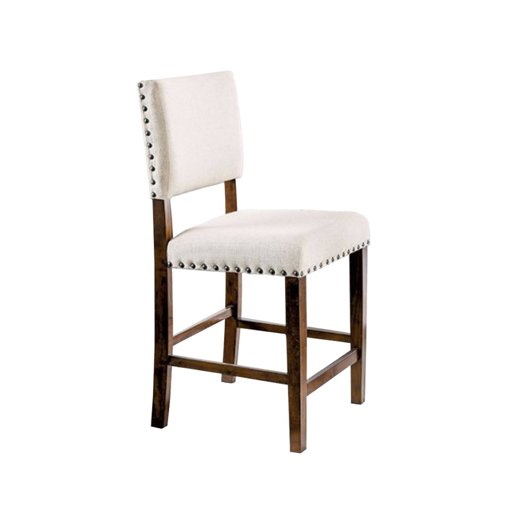 Brown Cherry Finish Counter Height Chair, Set of 2 B2023