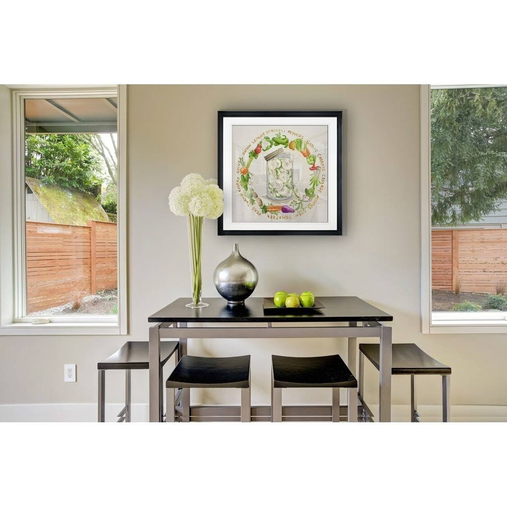 Framed Giclee Print 22X22 A987