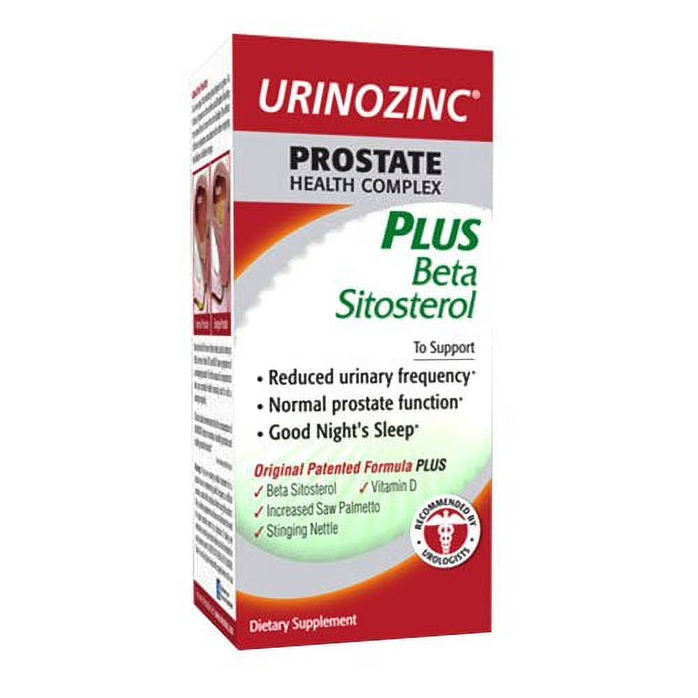 Urinozinc Plus Supplement, 120 Count C7291