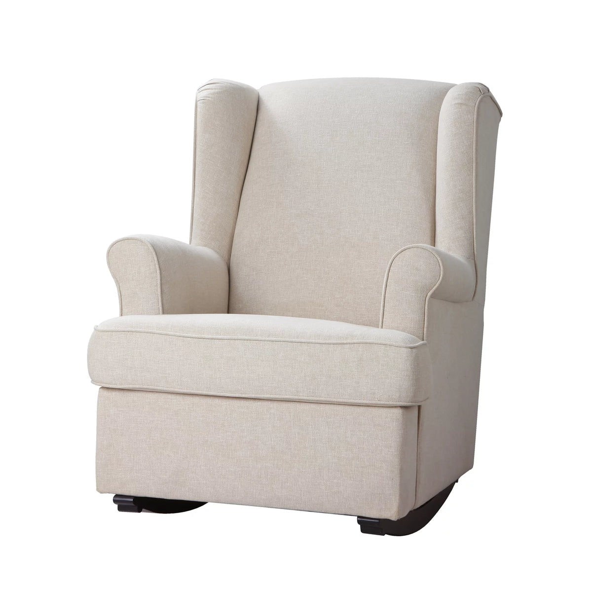Upholstered Wingback Rocking Chair N505523
