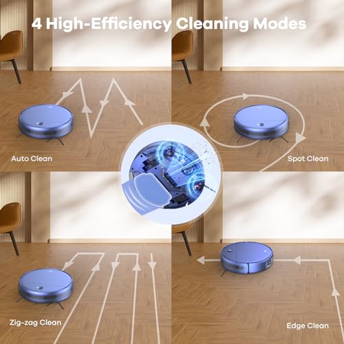 Robot Vacuum and Mop Combo, 2 in 1 Self-Charging Robotic Vacuum A228