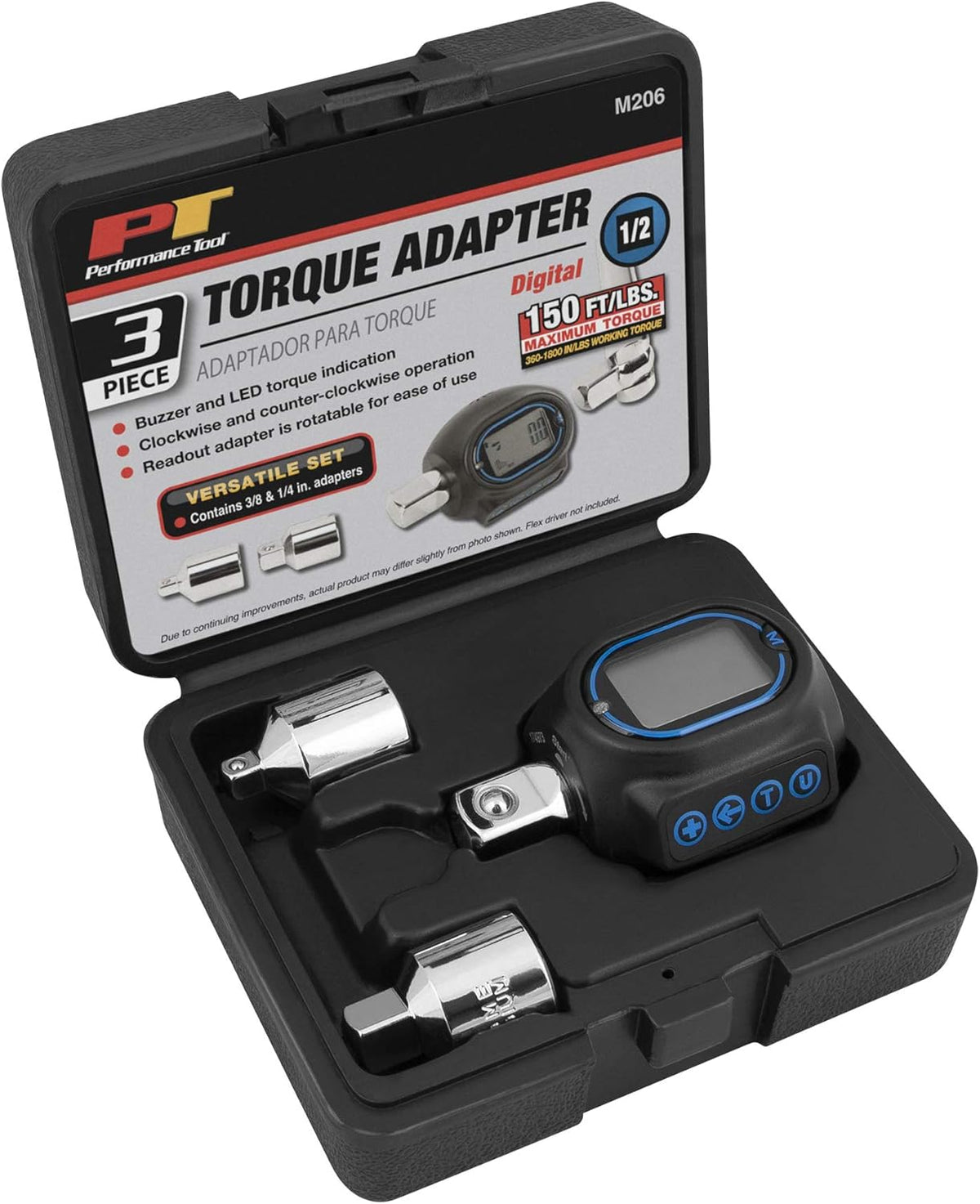 1/4-Inch Drive 250 in/lb Click Torque Wrench, Black, Pack of 2 F23890