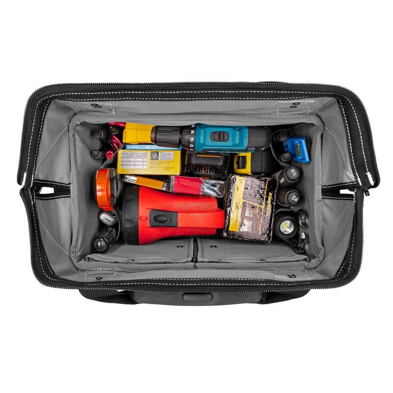14 in. Rolling Tool Bag with 12 in. Tool Bag P45267