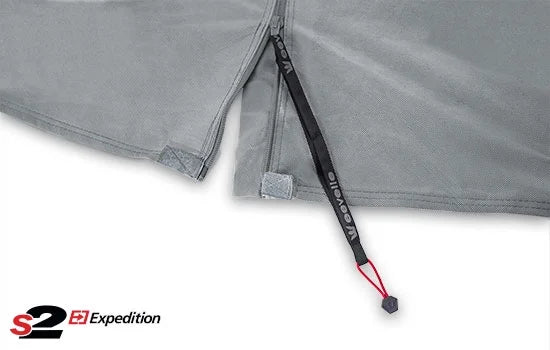 Gray RV Cover for 25-26 Feet D6482