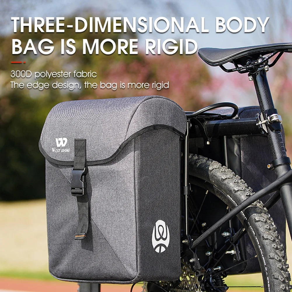 Bike Rear Seats Bag 35L Double Luggage Carriers H40024